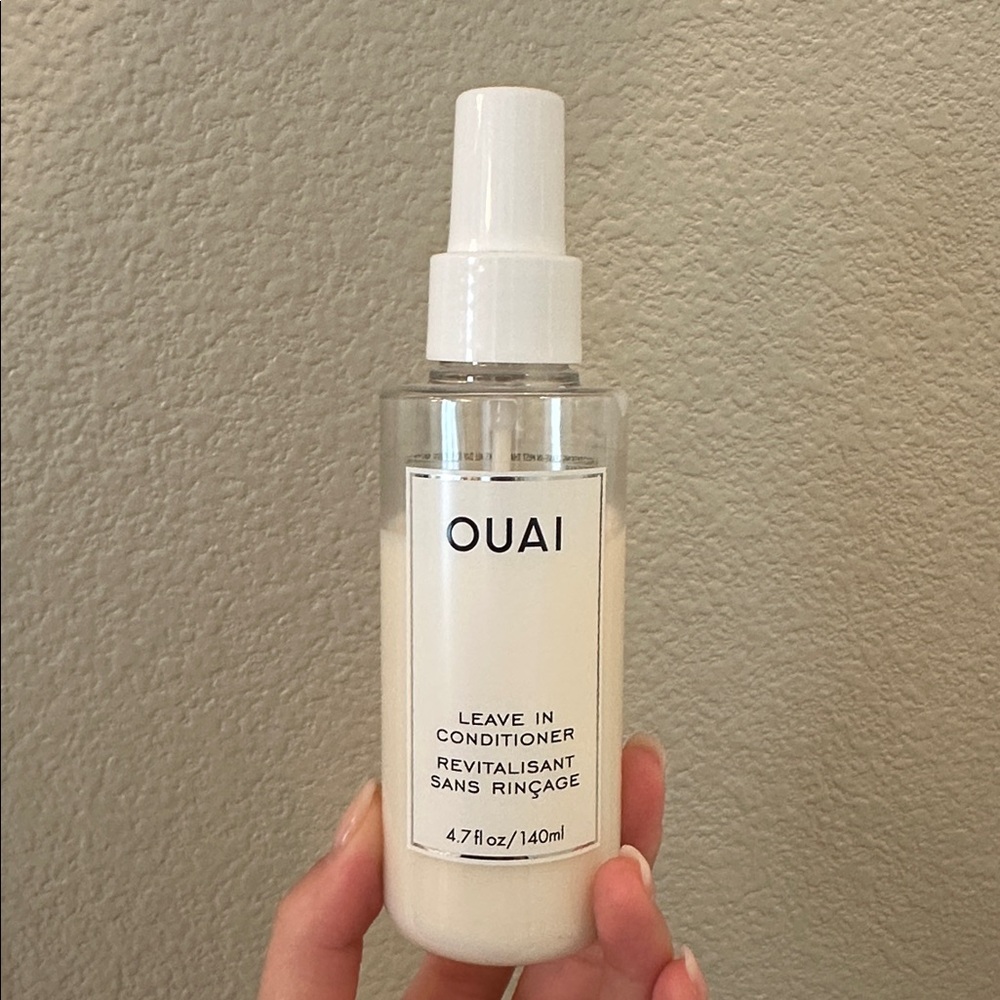 OUAI Leave-In Conditioner in Clear and Cream